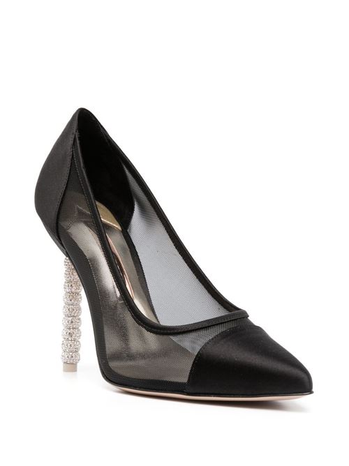 Decollete donna Jasmine Sophia Webster | SAW22047BLACKSATINMESH